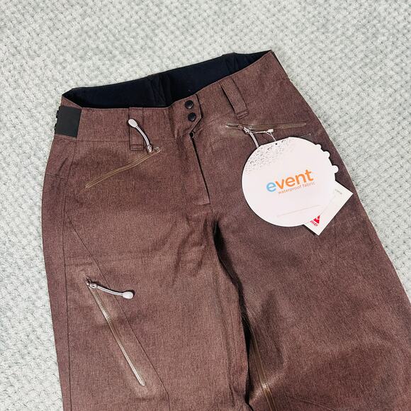 WESTCOMB CANADA WMNS VAPOR PANTS BARK COLOR SNOW/SKIBOARD SNOW PANTS XS - Picture 2 of 9
